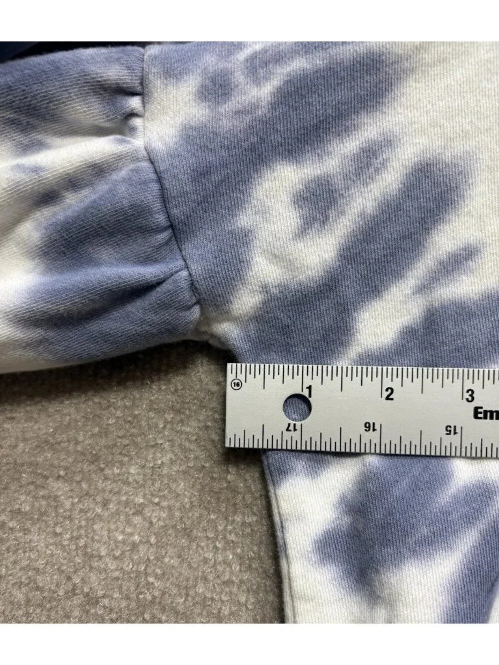 Lucky Brand Hoodie Women's Medium Colorful Hippie Pullover Fleece Pocket GUC - Picture 10 of 15